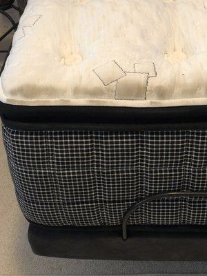 Brand new dirty, filthy mattress!