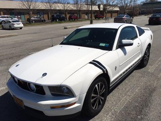 Jeters  Groupon on my Stang shines like a Diamond excellent