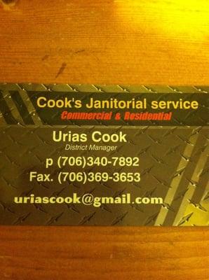 Cooks Janitorial Service