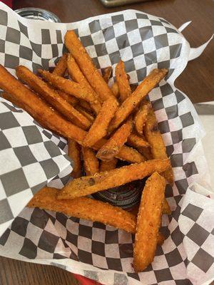 Homemade sweet potato fries