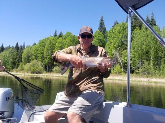 Redband Trout on Upper Klamath Lake Oregon