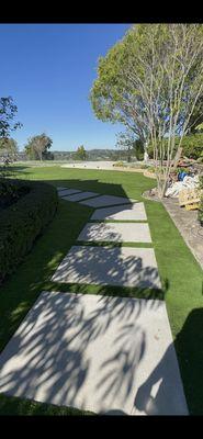 Eco Turf and Pavers