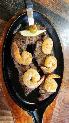 Steak n shrimp