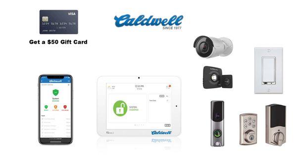 Get a $50.00 Visa Card with the purchase of a Smart Home-Security System. Refer a friend who purchases a System and get $50 Visa Card