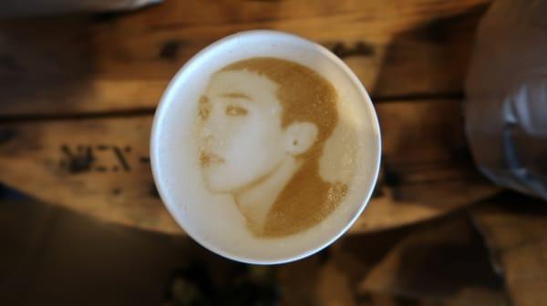 Face Latte Art