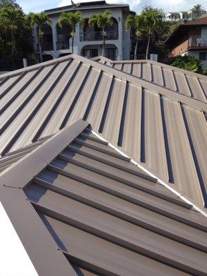 Standing Seam Metal Roofing Installation