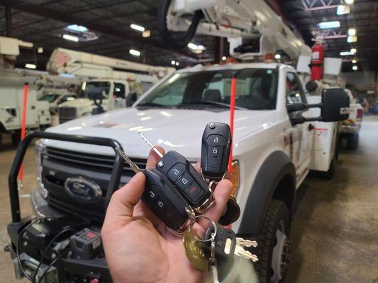 2 spares on a 2018 Ford Super Duty