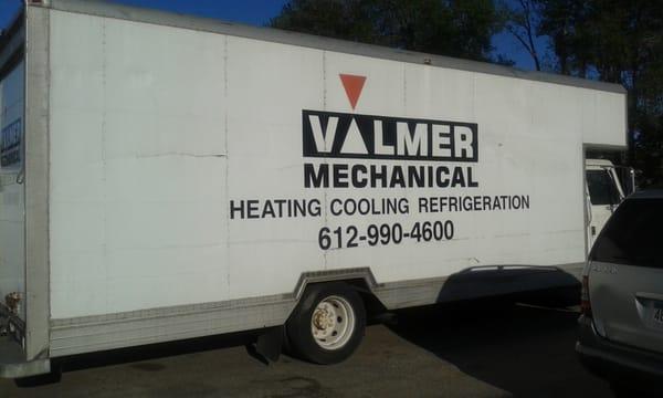 Valmer Commercial Installation truck.