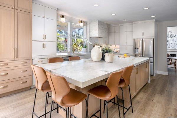 Kitchen remodel by Shelley Sass Designs and Sass Construction and Design