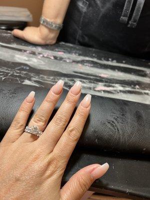 Acrylic manicure