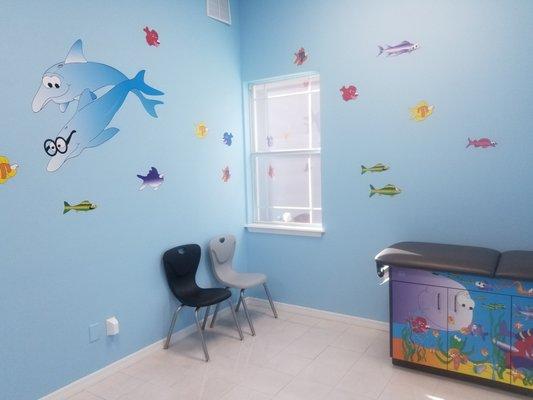 Sandhill Pediatrics Ocean Room