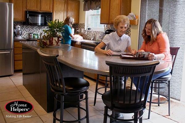 Continue the relationship you have with your family while Mid South Home Helpers gives you peace of mind.