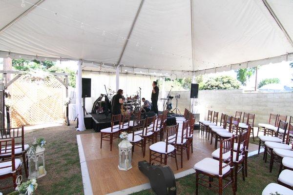 Whether it be decor, chairs, tents, or linens we can provide it all for any type of event.