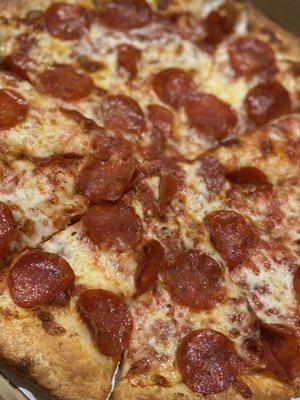 Pepperoni pizza