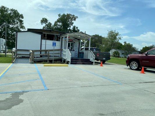 The Sugar Shack on Highway 44 with the drive through operation on the side