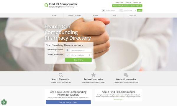 Compounding Pharmacies Directory https://www.findrxcompoun­der.com