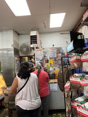 Inside look, like to order tamales