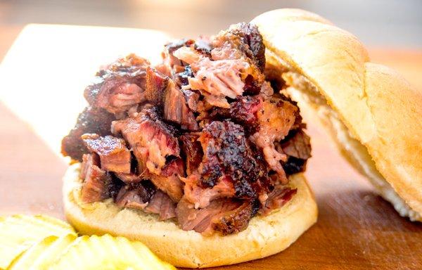 Chopped Brisket sandwich