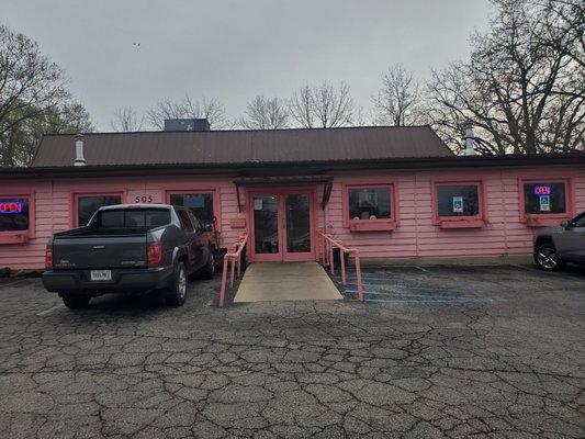 A little pink house for you and me