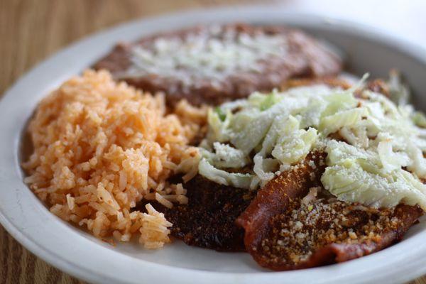 Delicious Enchiladas Platter