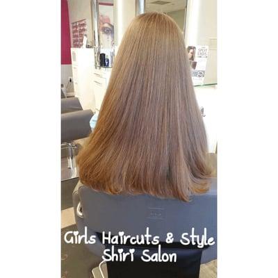 Girls Haircut & Style