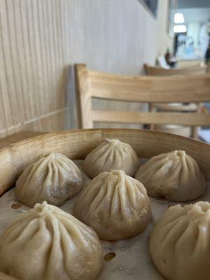 Chicken soup dumplings