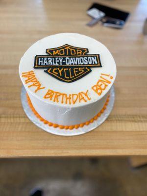 Harley Davidson Cake