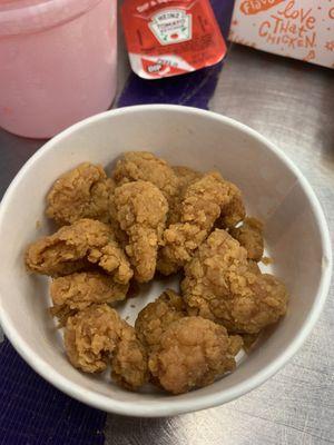 Popcorn chicken