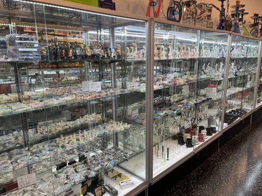 Glass pipes, attachments, and accessories