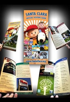 Visitor guide brochures