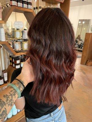 Balayage for fall by Maggie