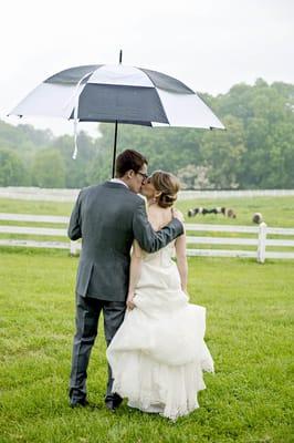 Rain or shine Fearrington weddings always have a confirmed rain plan set by the in-house wedding coordinators