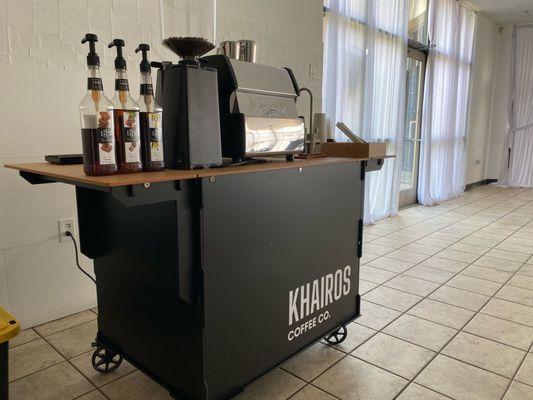 Khairos Coffee cart