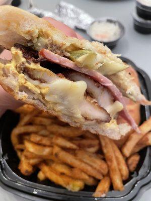 Cuban Chicken Panini