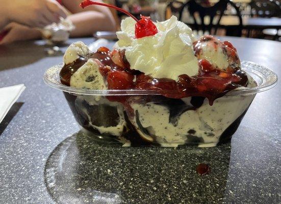 Black Forest sundae