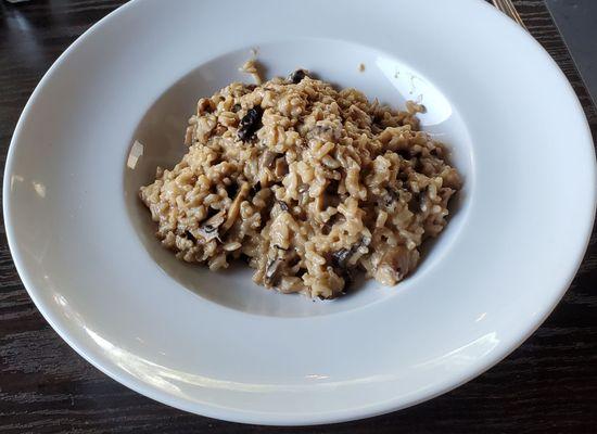 Mushroom Risotto, very very good.