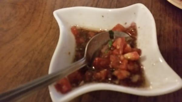 Bruschetta topping is delicious! One of the best I've ever had.