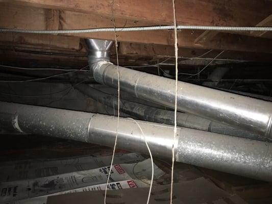 Old duct work