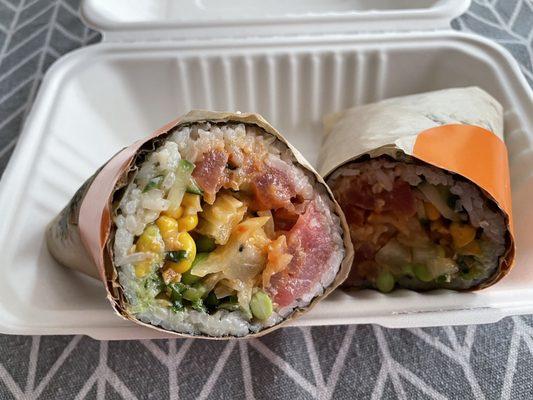 Sushi burrito