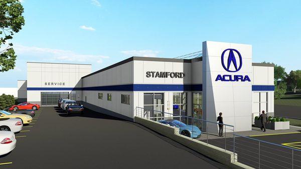 Greenwich Acura moving to Stamford Winter 2020.  Exit 6 off Interstate 95.