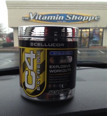 A little C4 knockin' at your door.  (Unfortunately) not sold at Bassett's; the folks @ GNC try to sell you stuff you don't need.