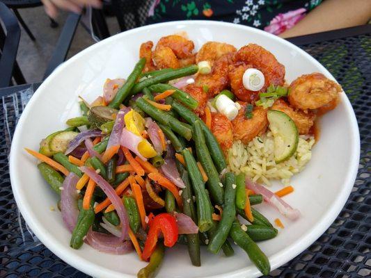 Orange Chicken and Vegetables