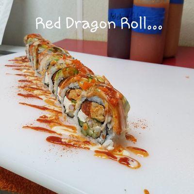 Red dragon roll