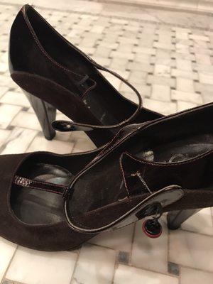 Shoes lost and damaged at shop