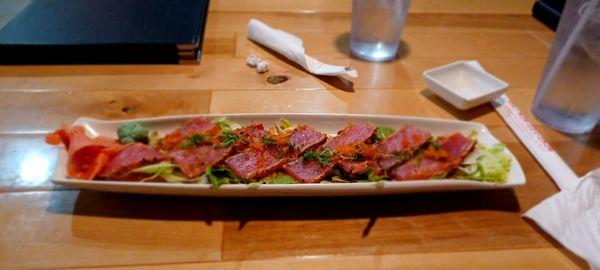 Pepper Tuna (6 piece) appetizer $12.95