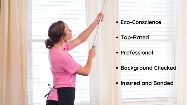 SC Maid Service is an Eco-Friendly house cleaning service with top quality work!