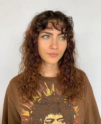 Curly Fringe by Molly