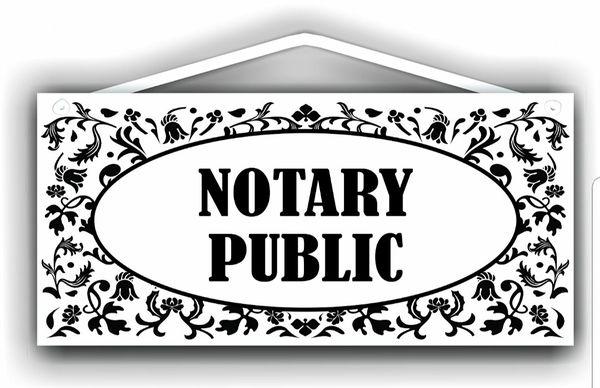 Notary Public service We are not attorneys nor allowed to give legal advice