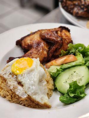 Com ga roti /crispy chicken rice