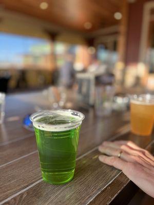 Green beer for St.Patricks Day